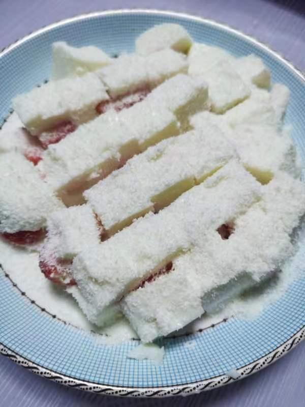 0失败🍓奶香嫩滑的草莓牛奶小方！超好吃