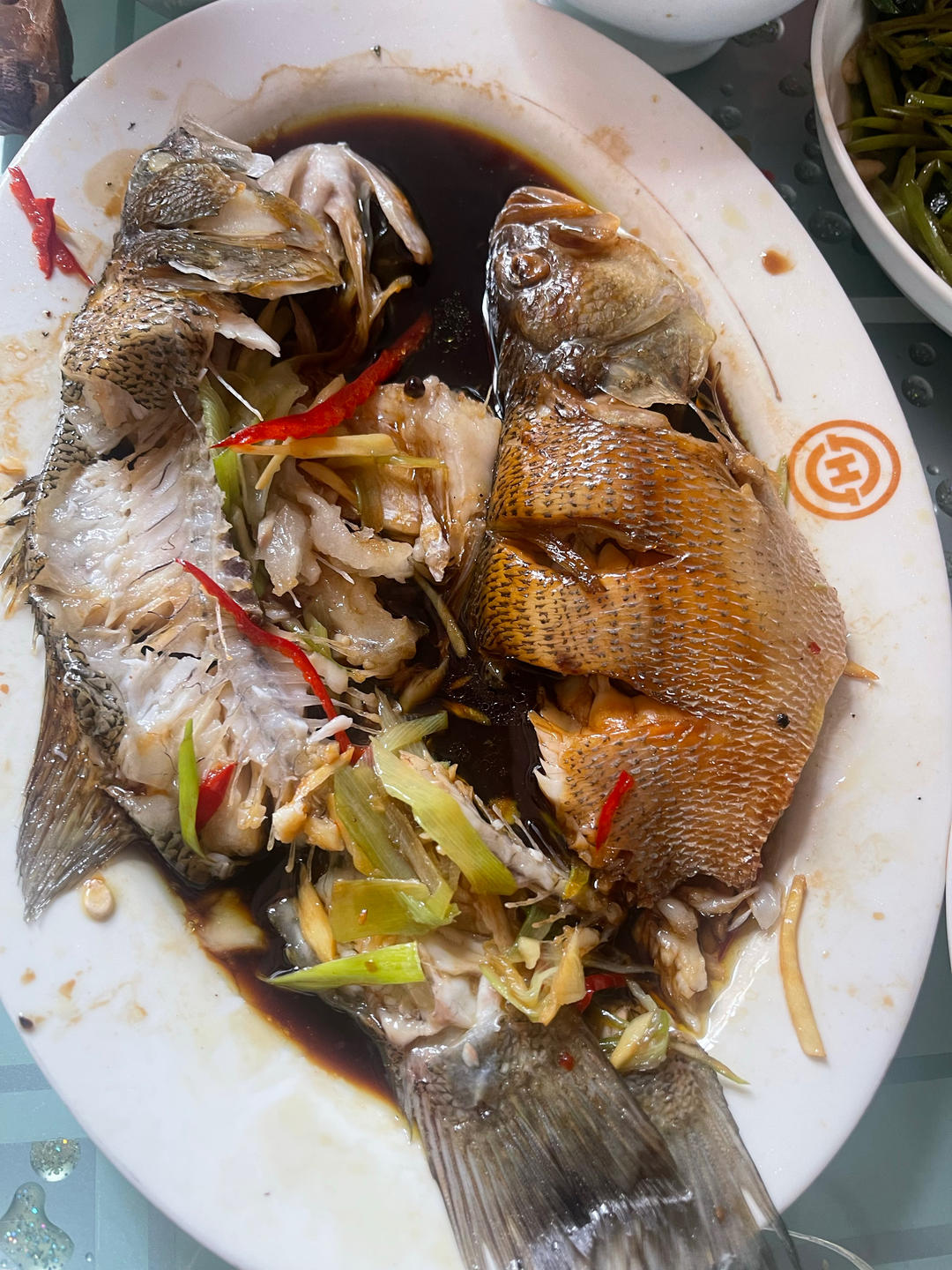 豉油清蒸鱼 清蒸鲈鱼