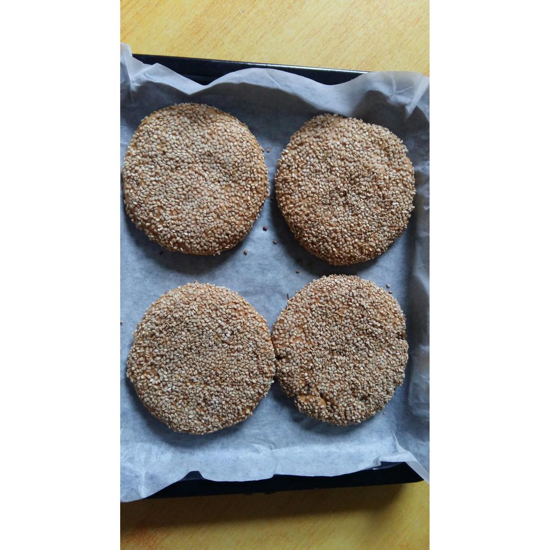 【自制松子枣泥麻饼】苏州传统名点