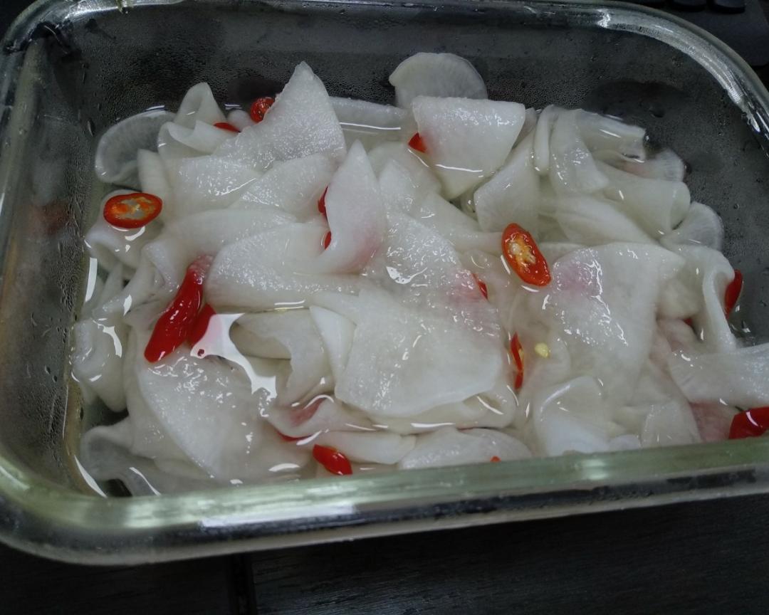 可口爽脆甜酸萝卜的做法