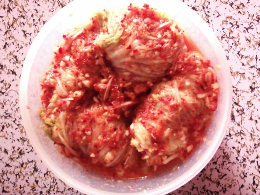 自己腌辣白菜