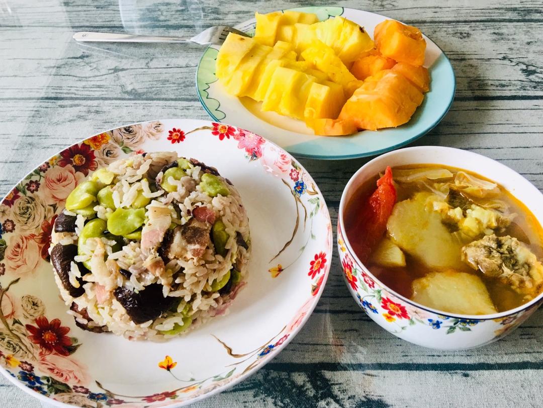 蚕豆饭