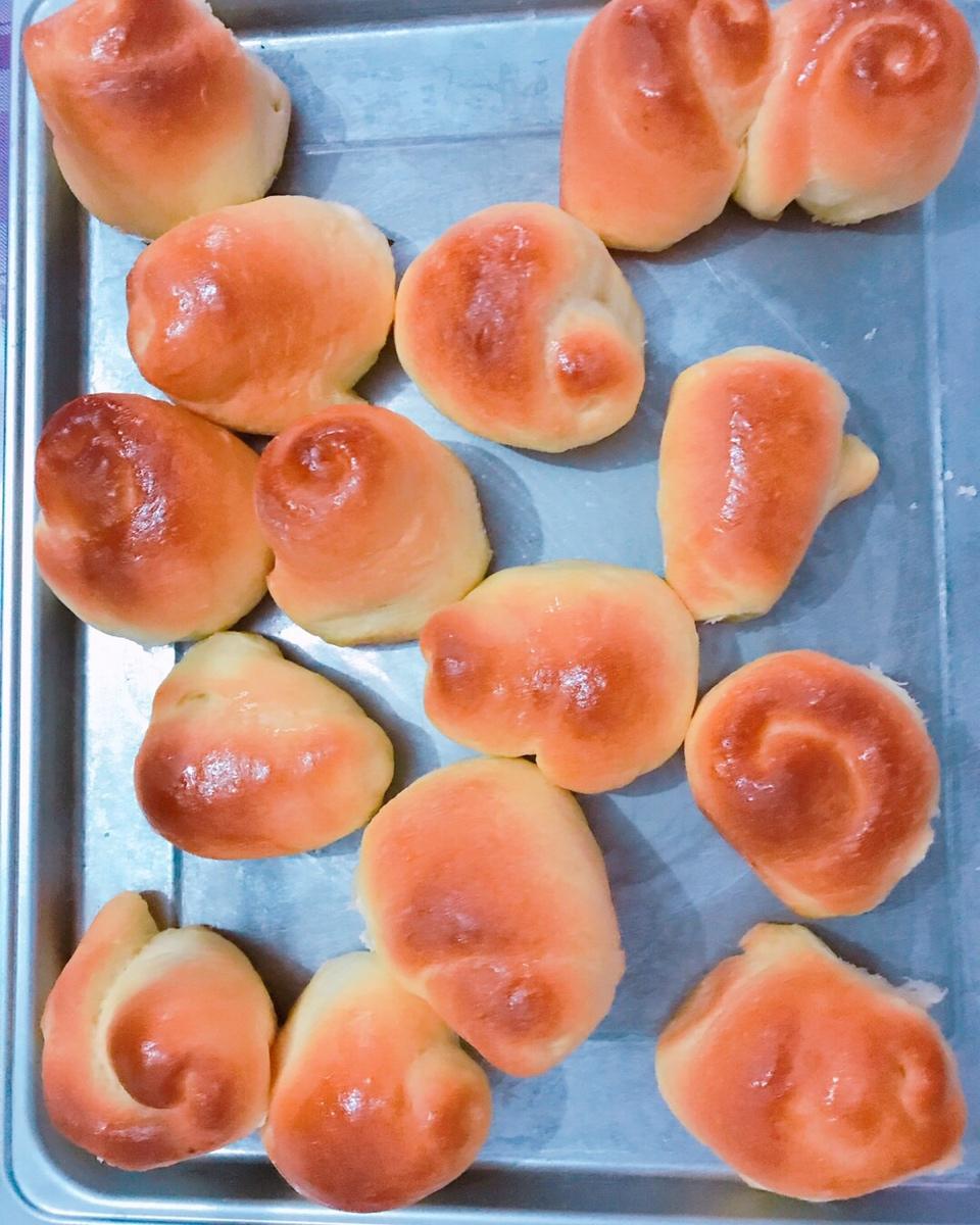 脆底蜂蜜小面包