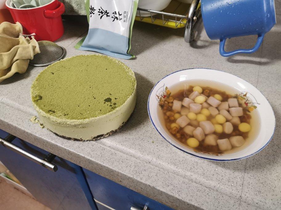 免烤新手抹茶慕斯