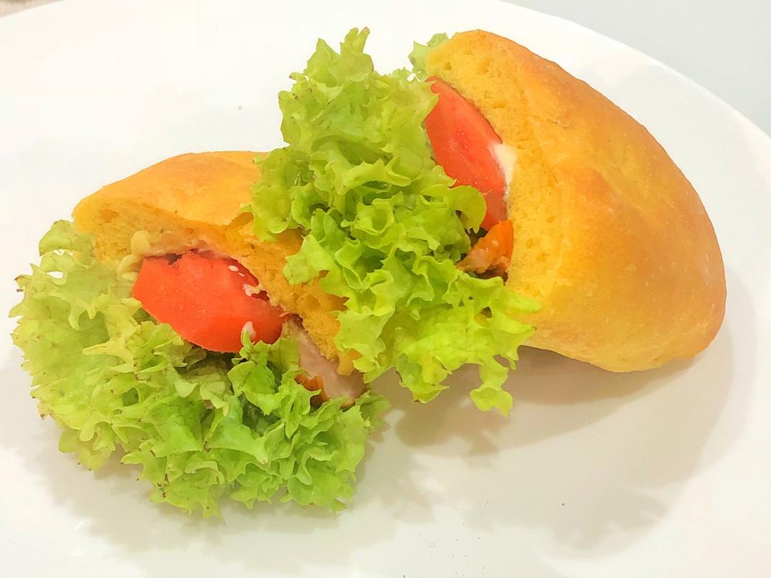 胡萝卜口袋面包