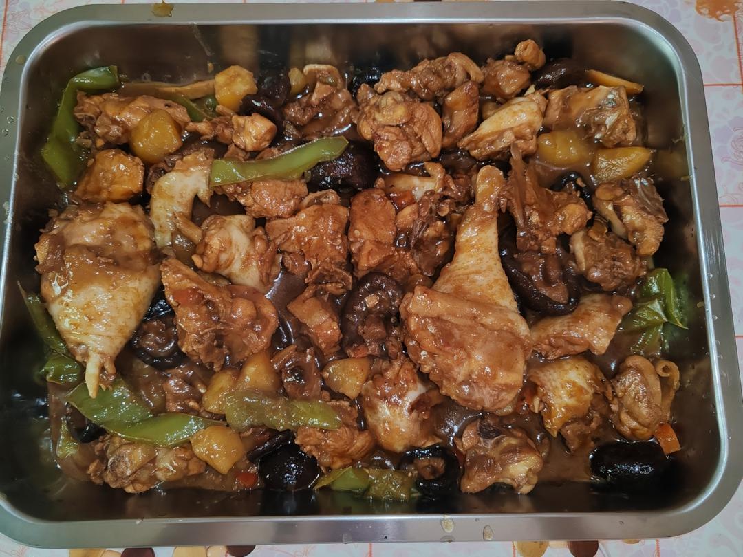 外卖第一名，简单在家做|黄焖鸡米饭