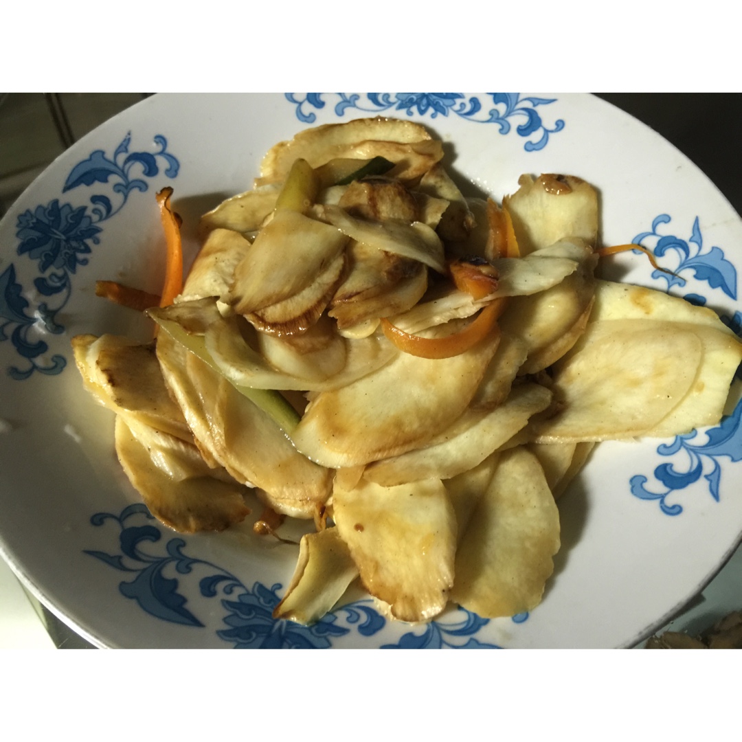 茭白肉丝