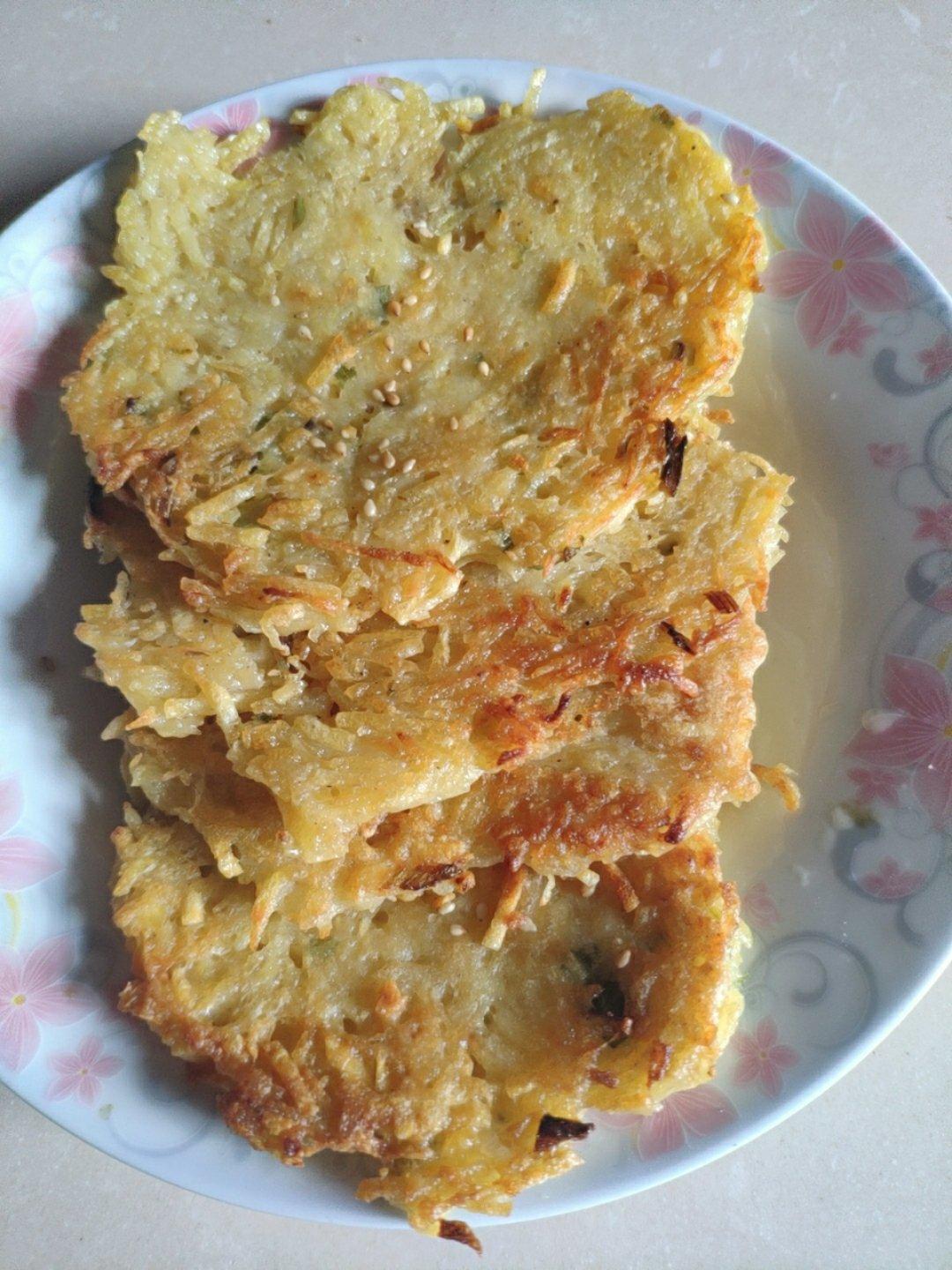 鸡蛋土豆饼