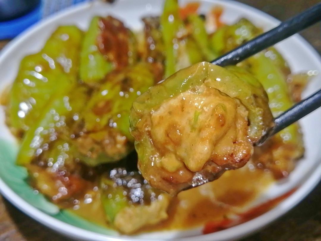 米饭杀手虎皮青椒酿肉