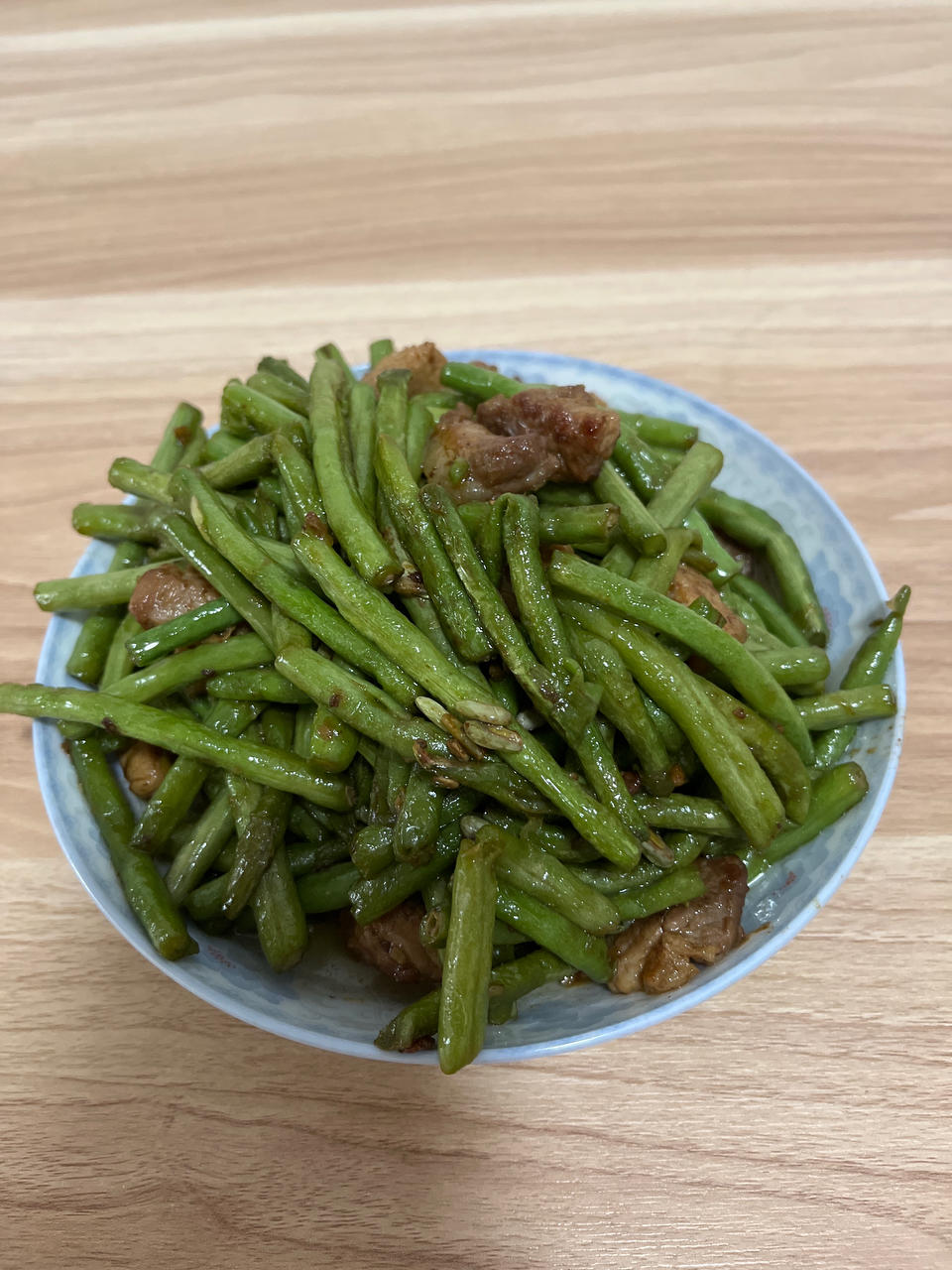家常四季豆炒肉