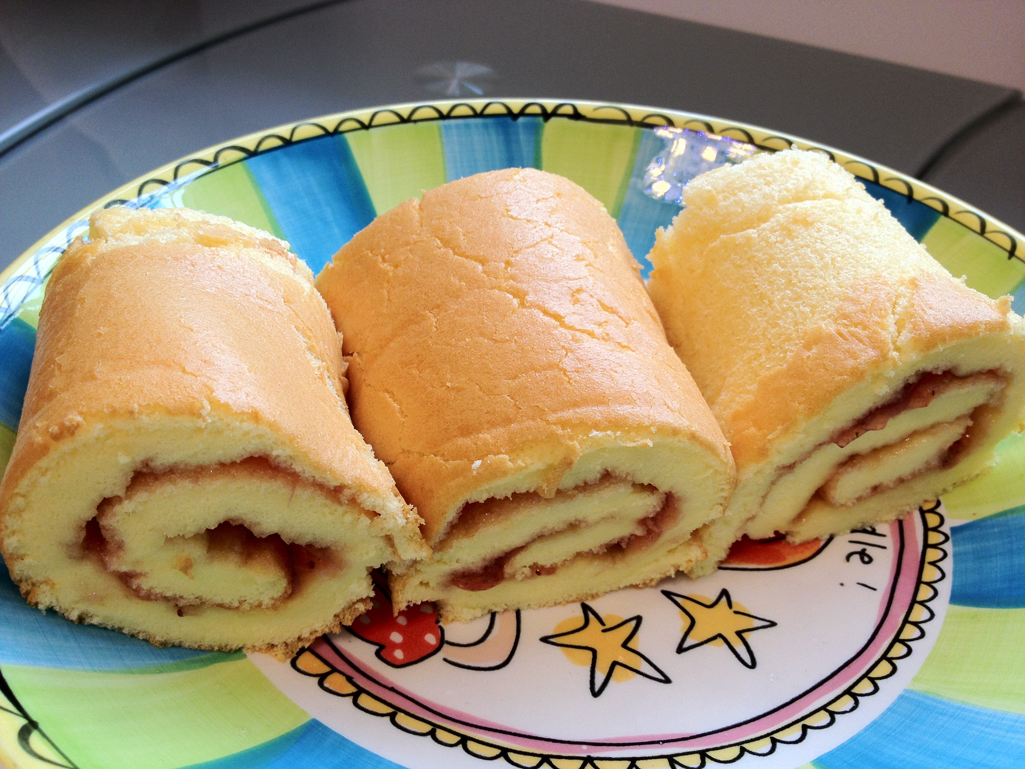 winnymay做的蓝莓瑞士卷