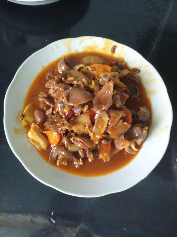 别动姐的饭做的爆炒鸭胗