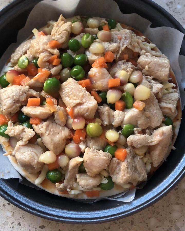 酥脆薄底香浓芝士～夏威夷风情披萨🍕来袭（9寸）