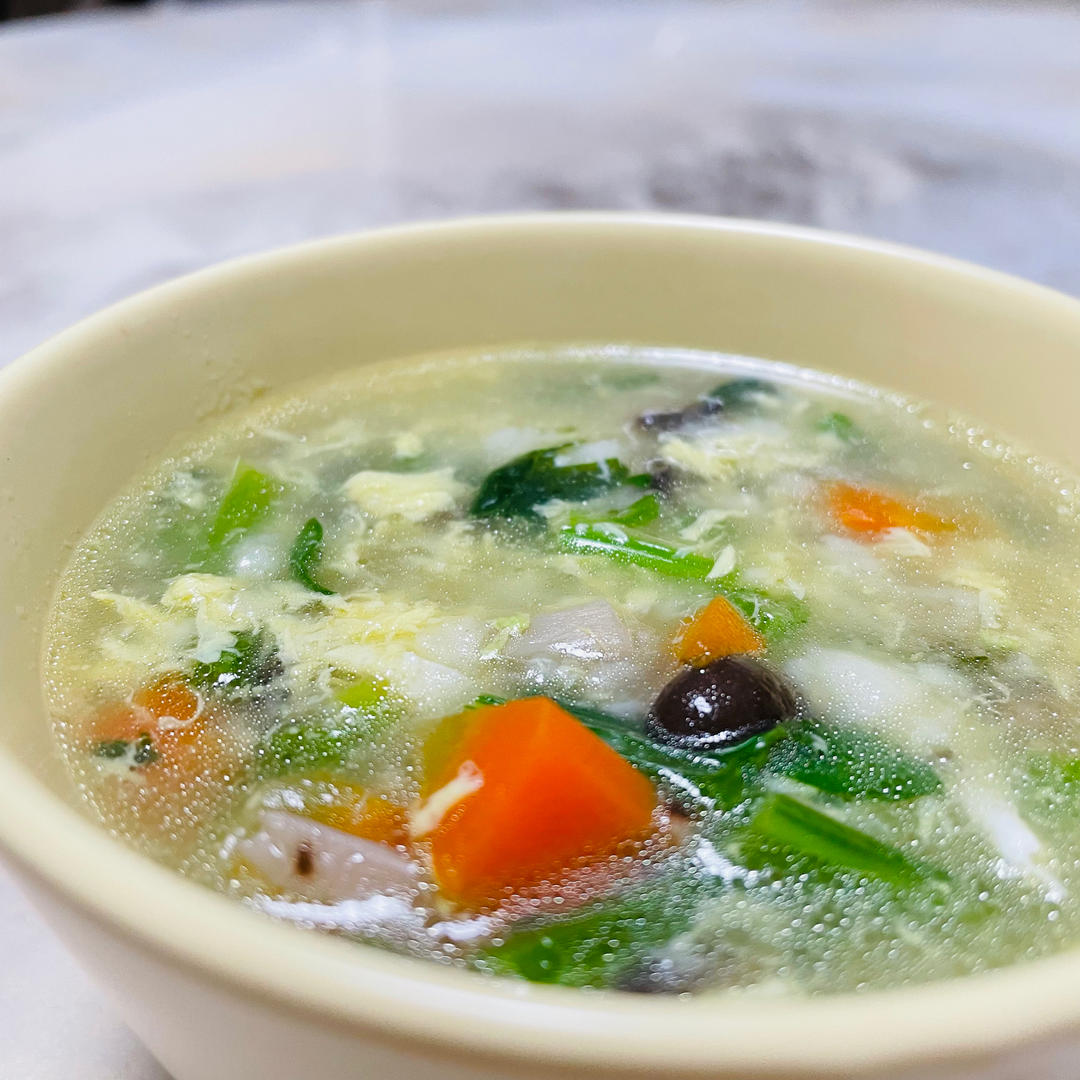 黄磊老师同款山药芙蓉汤，真的超简单