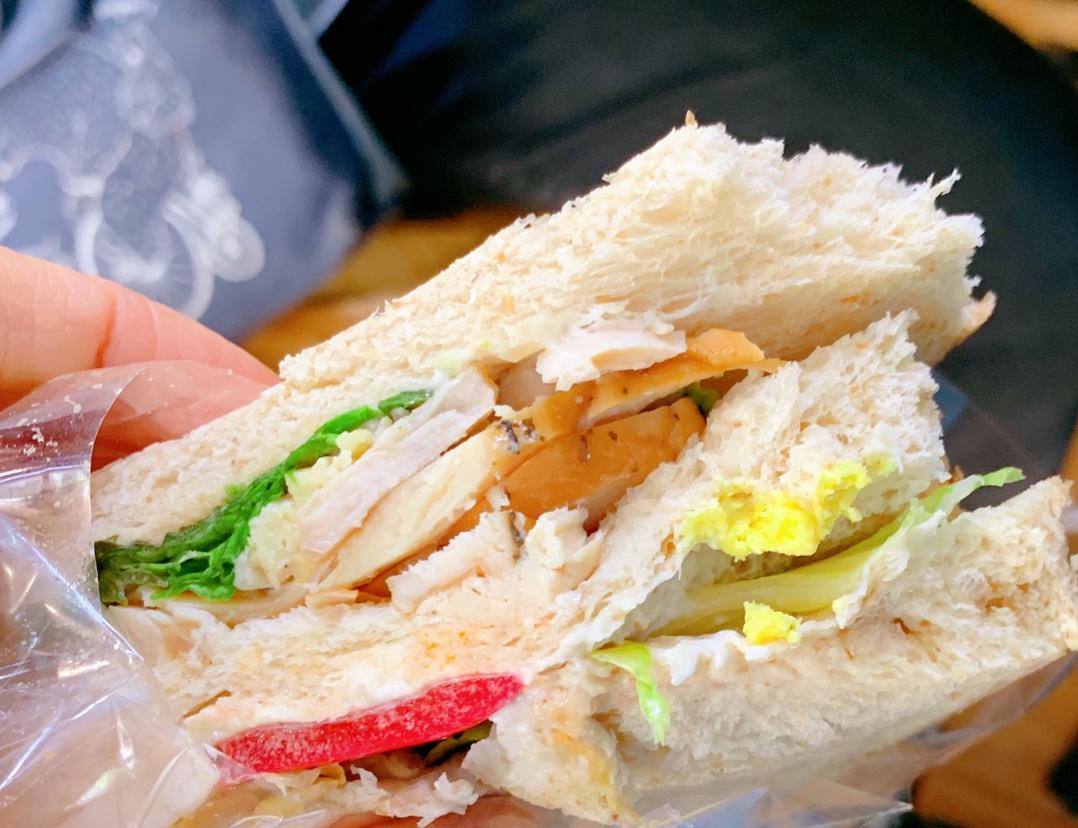 火腿芝士蛋三文治