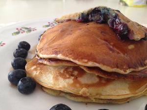 蓝莓松饼Blueberry Pancake的做法 步骤1