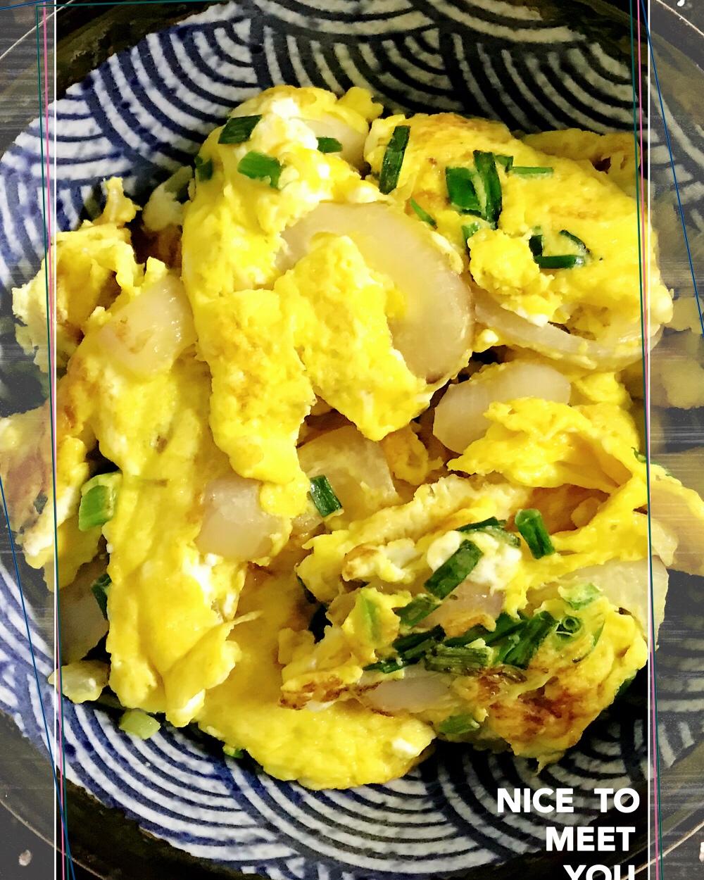 洋葱炒鸡蛋