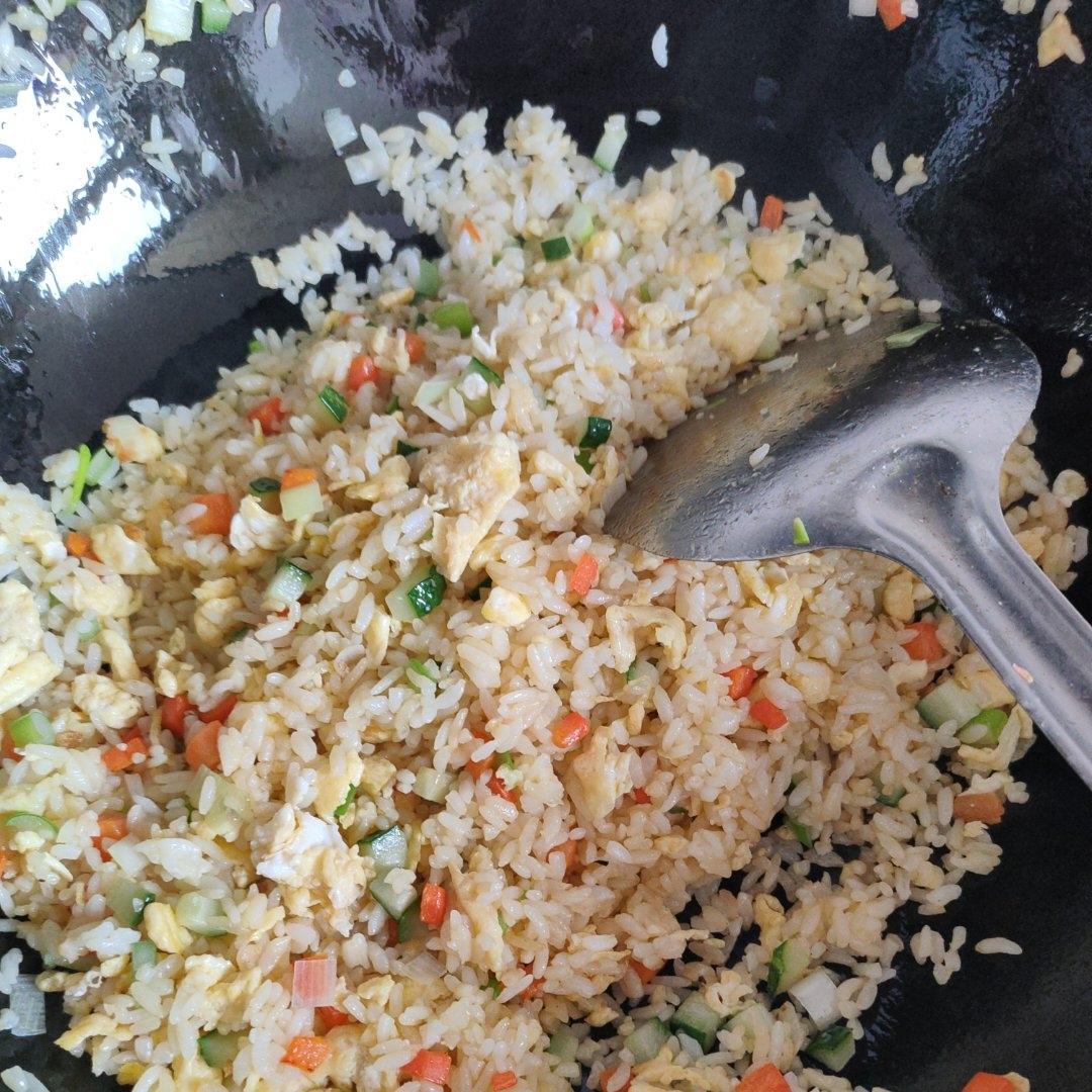 炒米饭蛋炒饭二十分钟快手家常