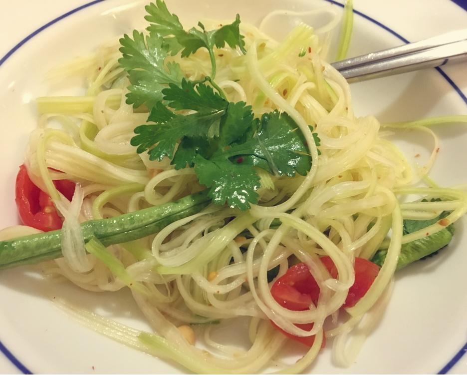 【曼食慢语】泰式青木瓜沙拉