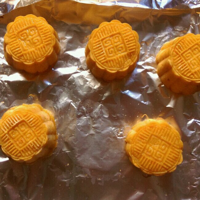 懒人快手南瓜饼(烤箱版)