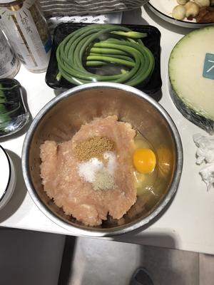 减脂餐冬瓜鸡肉丸汤的做法 步骤4