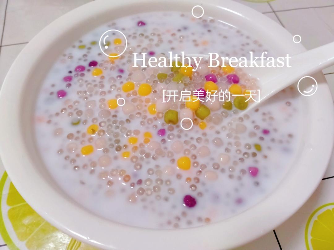 椰汁芋圆西米露🍧