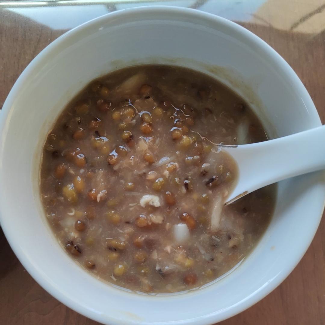 超简单的广式绿豆沙