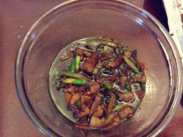 芦笋炒肉