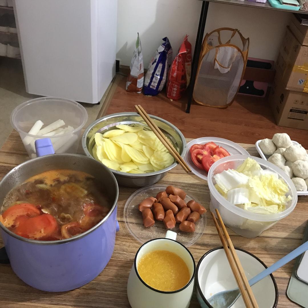 单人小火锅