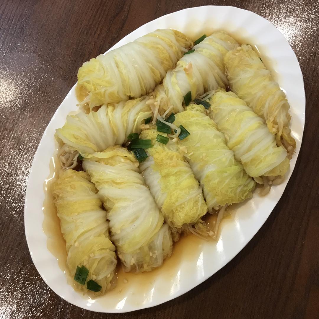 无油娃娃菜卷金针菇的全部作品