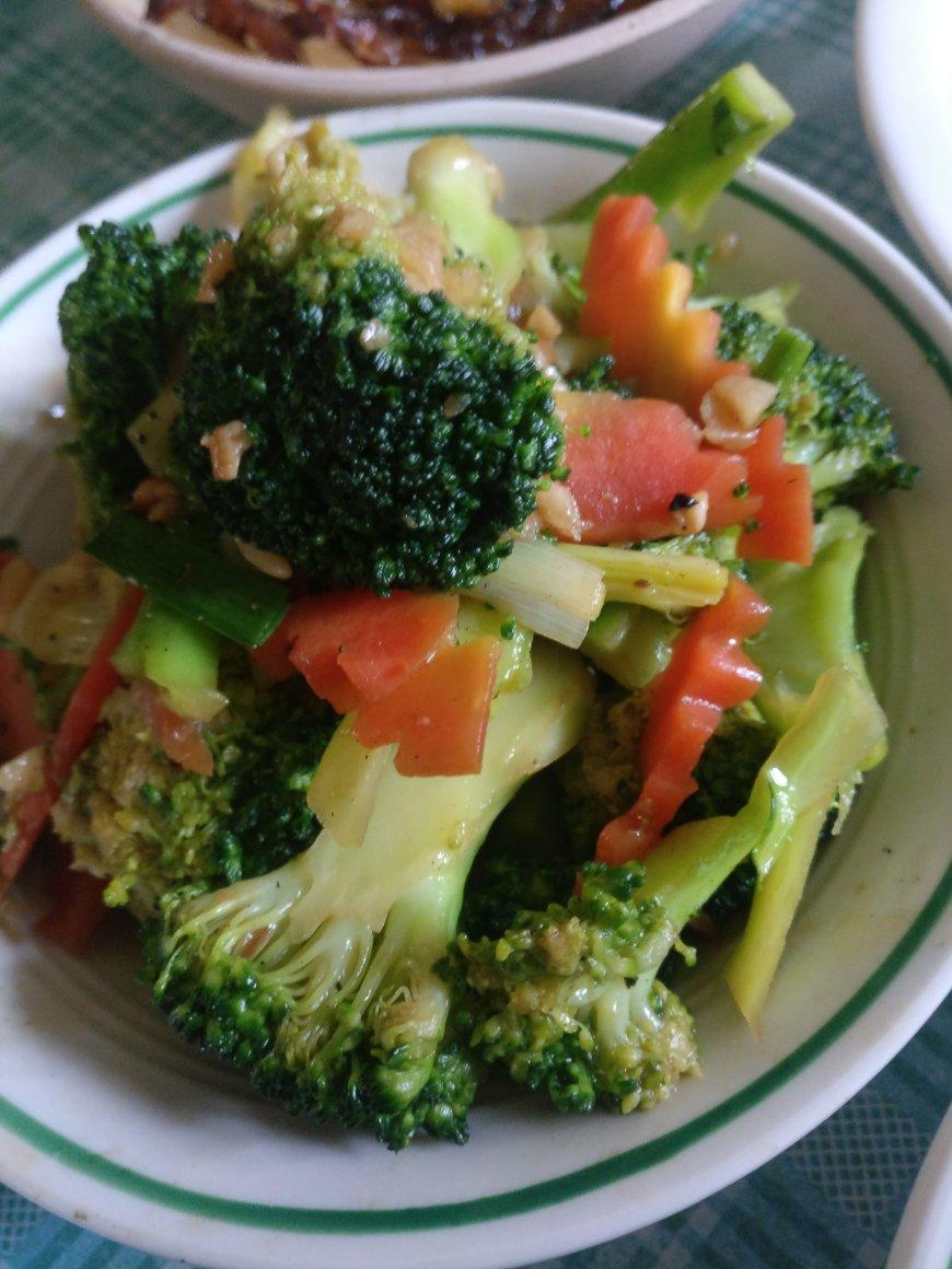 蚝油蒜蓉西兰花