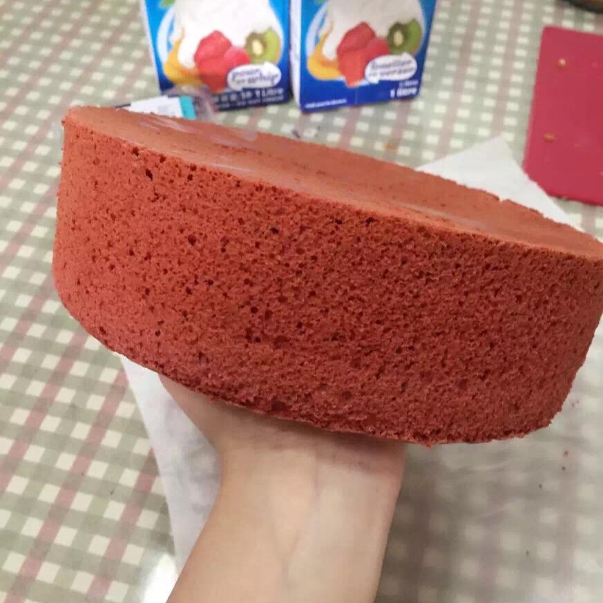 8寸红丝绒蛋糕