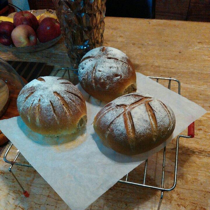 麻薯核桃夹心软欧包