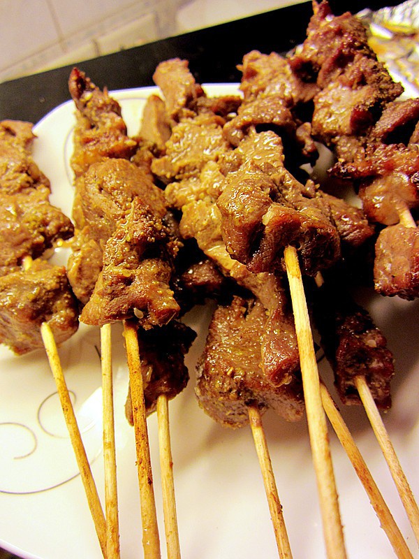 烤羊肉串儿