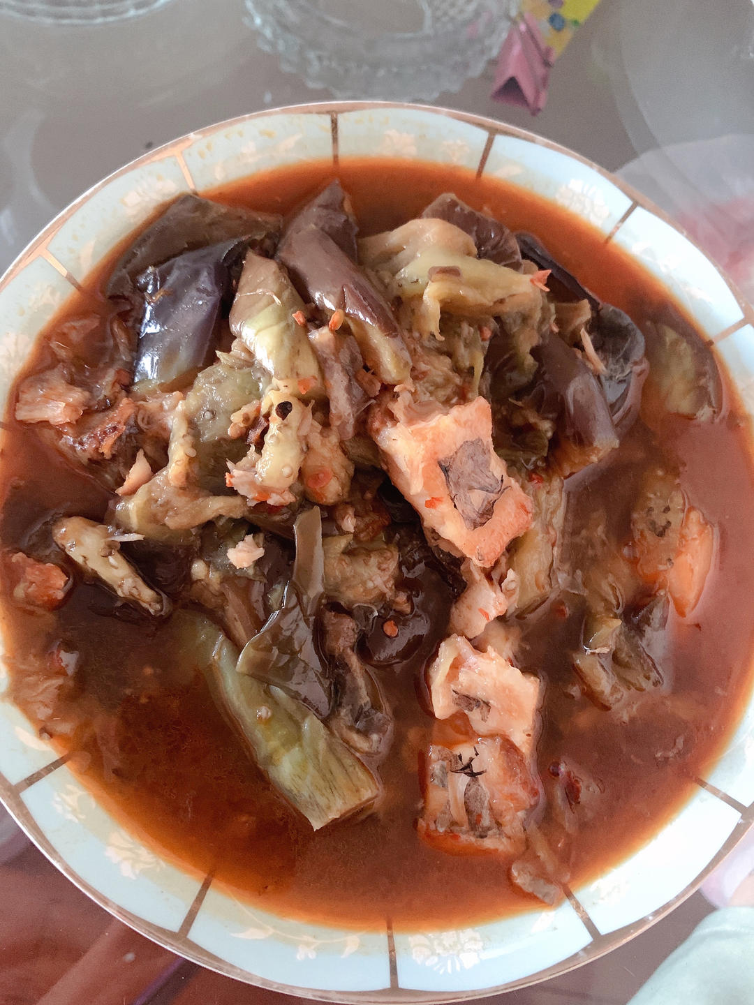 咸鱼茄子煲