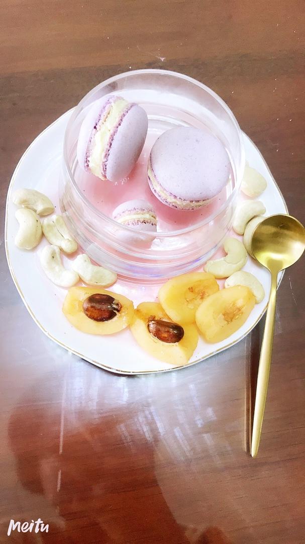 samanthalikesstrawberry做的马卡龙意式蛋白霜版