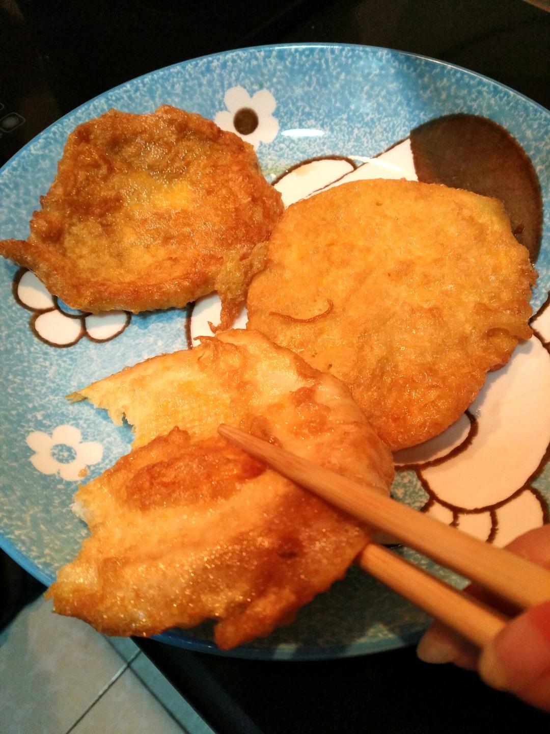 鸡蛋煎馒头片