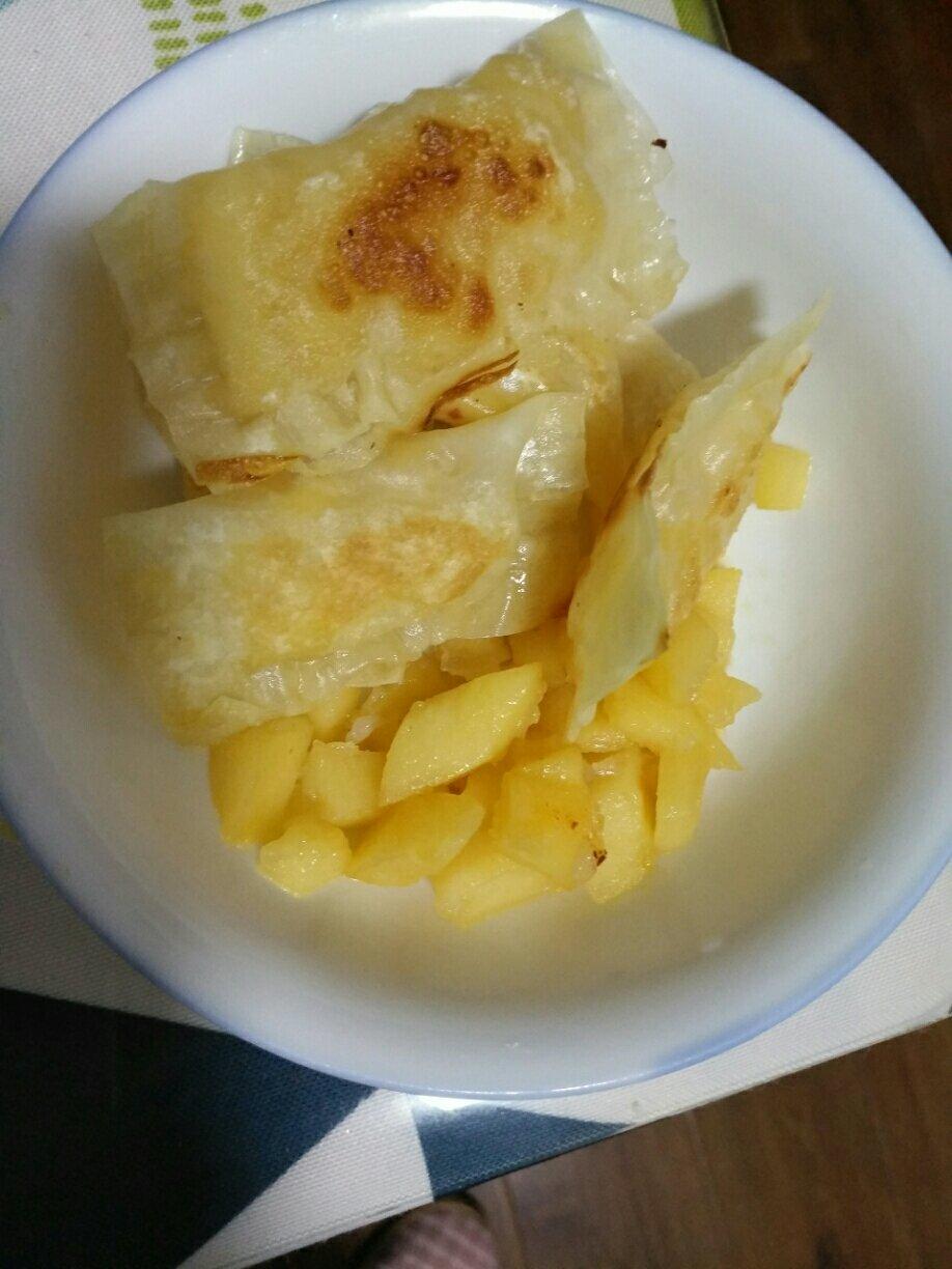 苹果派（馄饨皮版，三种做法）