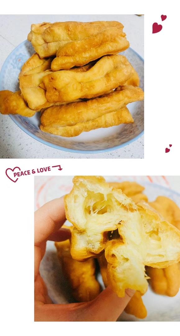 家庭版香酥油条