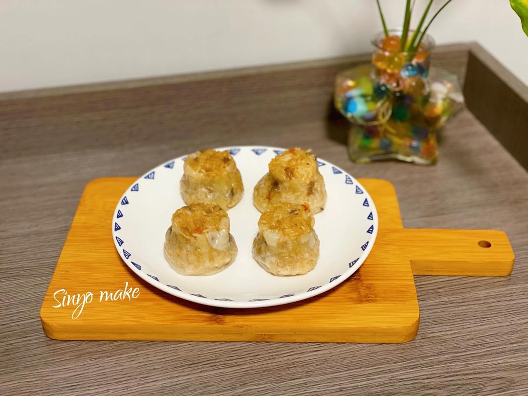 香菇胡萝卜烧卖（家庭快手版）