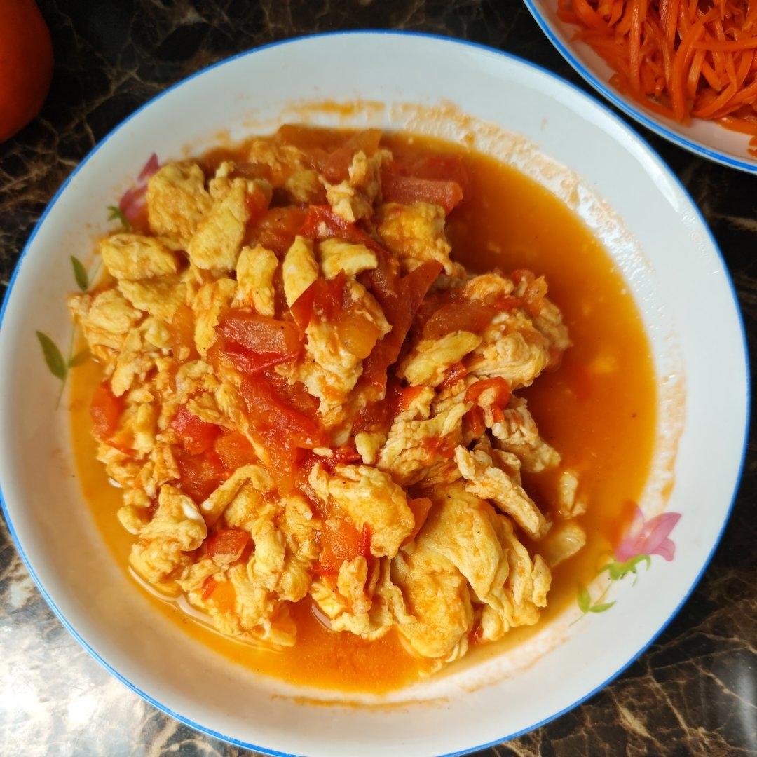 超嫩滑的番茄炒蛋