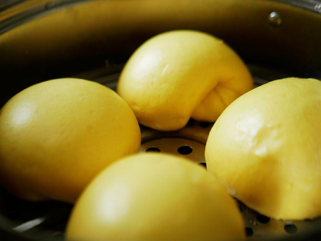 南瓜紫薯花样馒头