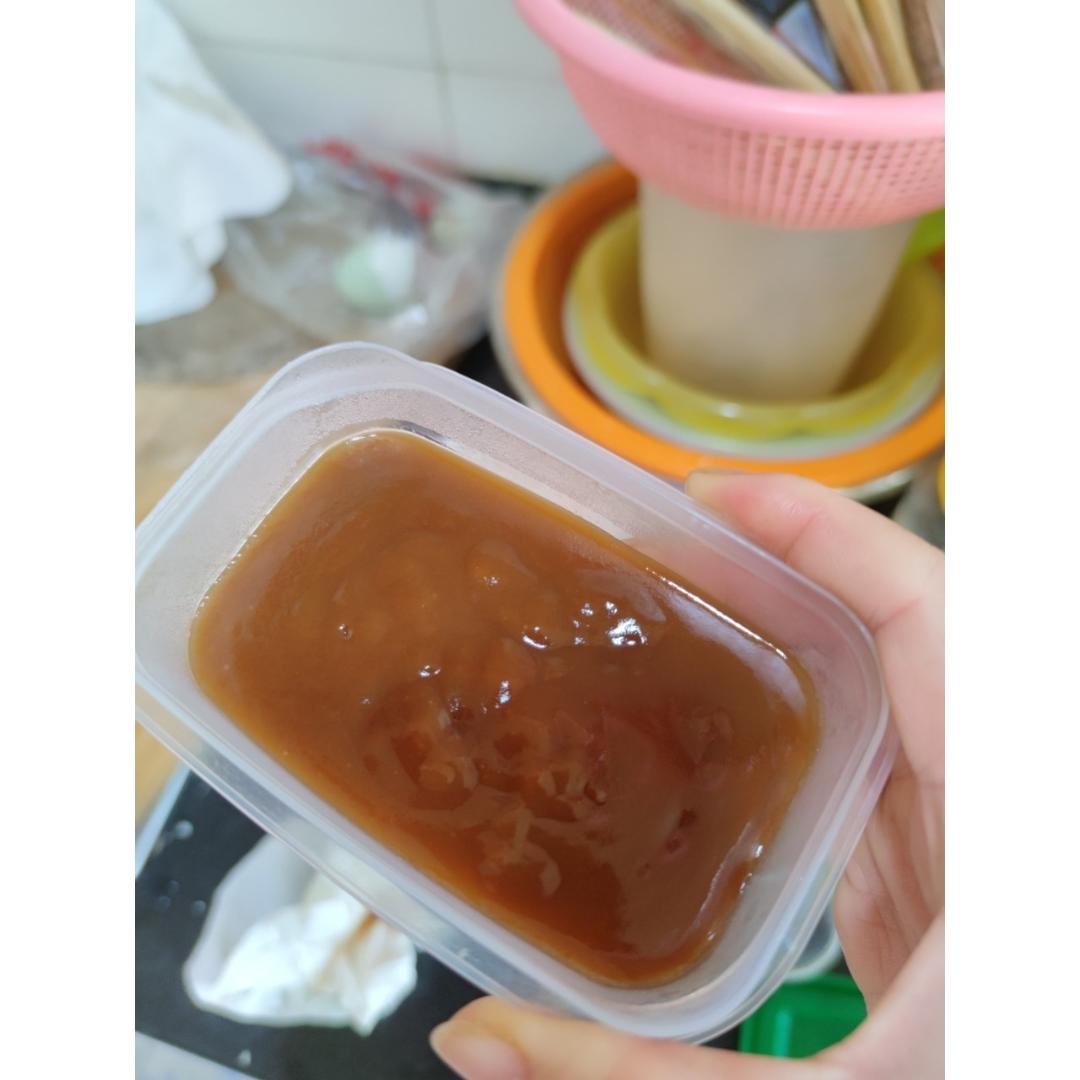 简单又方便的秘制煎饼果子甜面酱