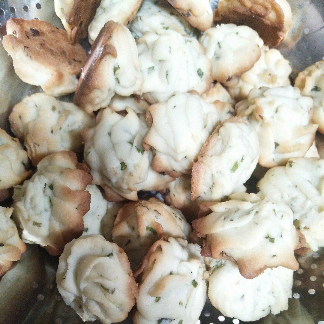 葱香曲奇——酥脆的咸味饼干