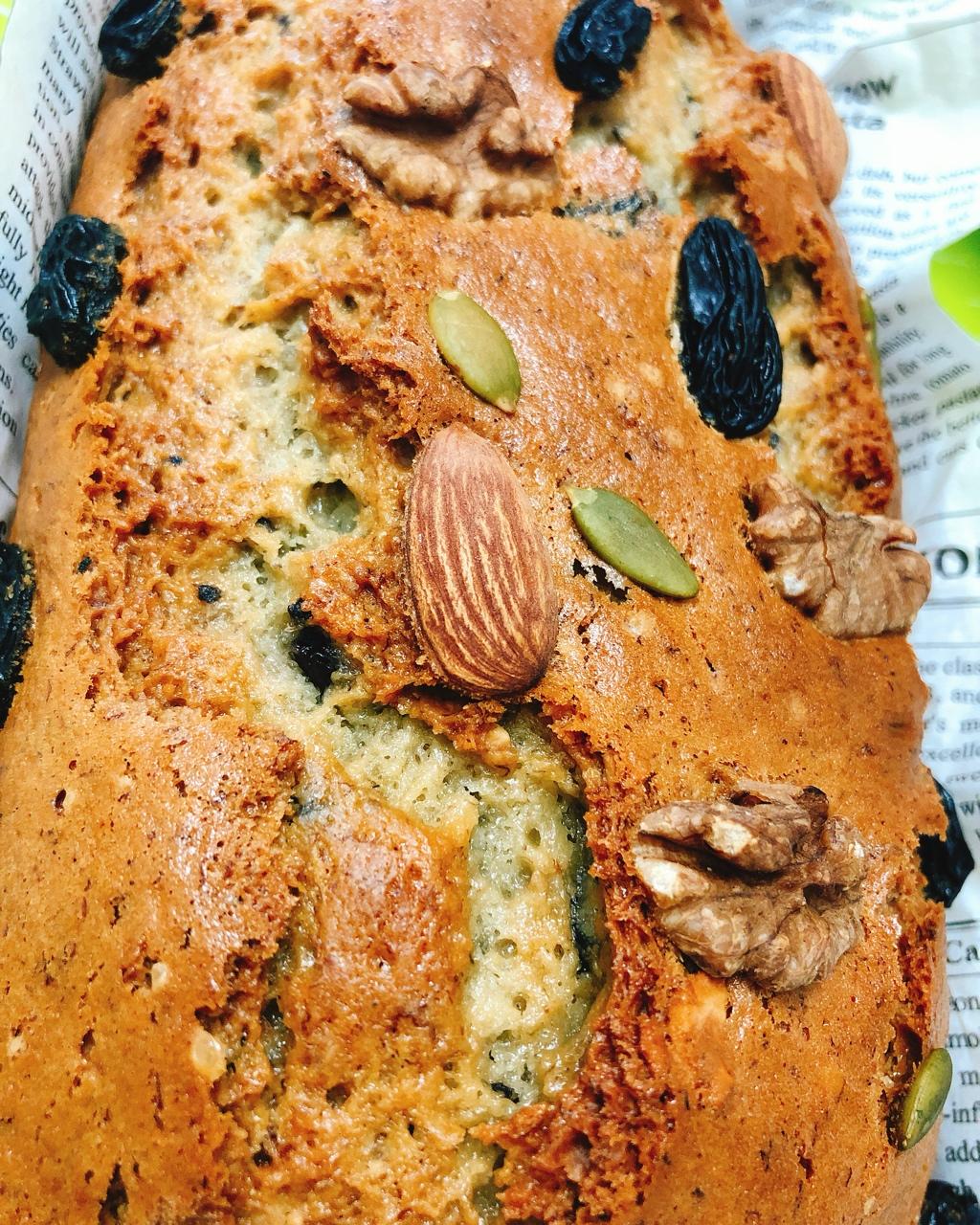 星巴克香蕉核桃蛋糕（starbucks banana walnut bread）