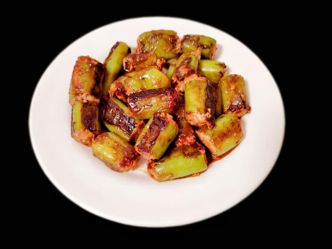 一口一个超过瘾——青椒酿肉