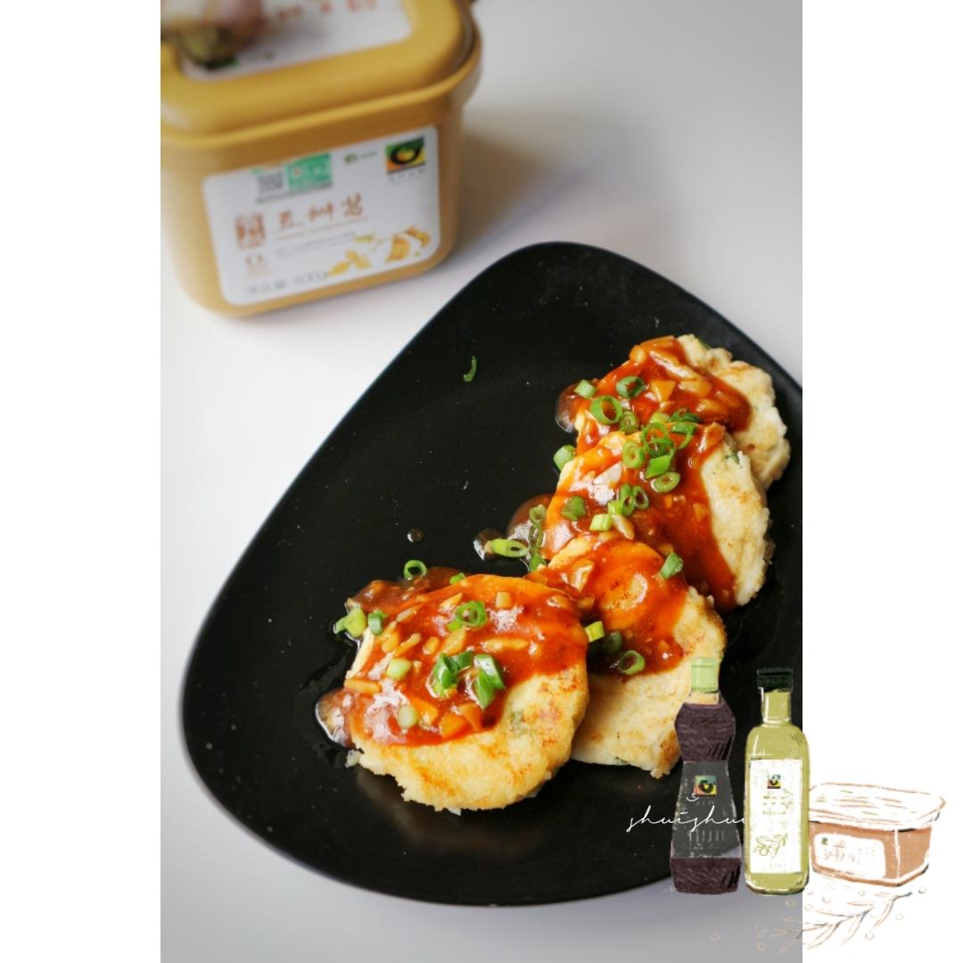 土豆的华丽变身-烧汁时蔬土豆饼