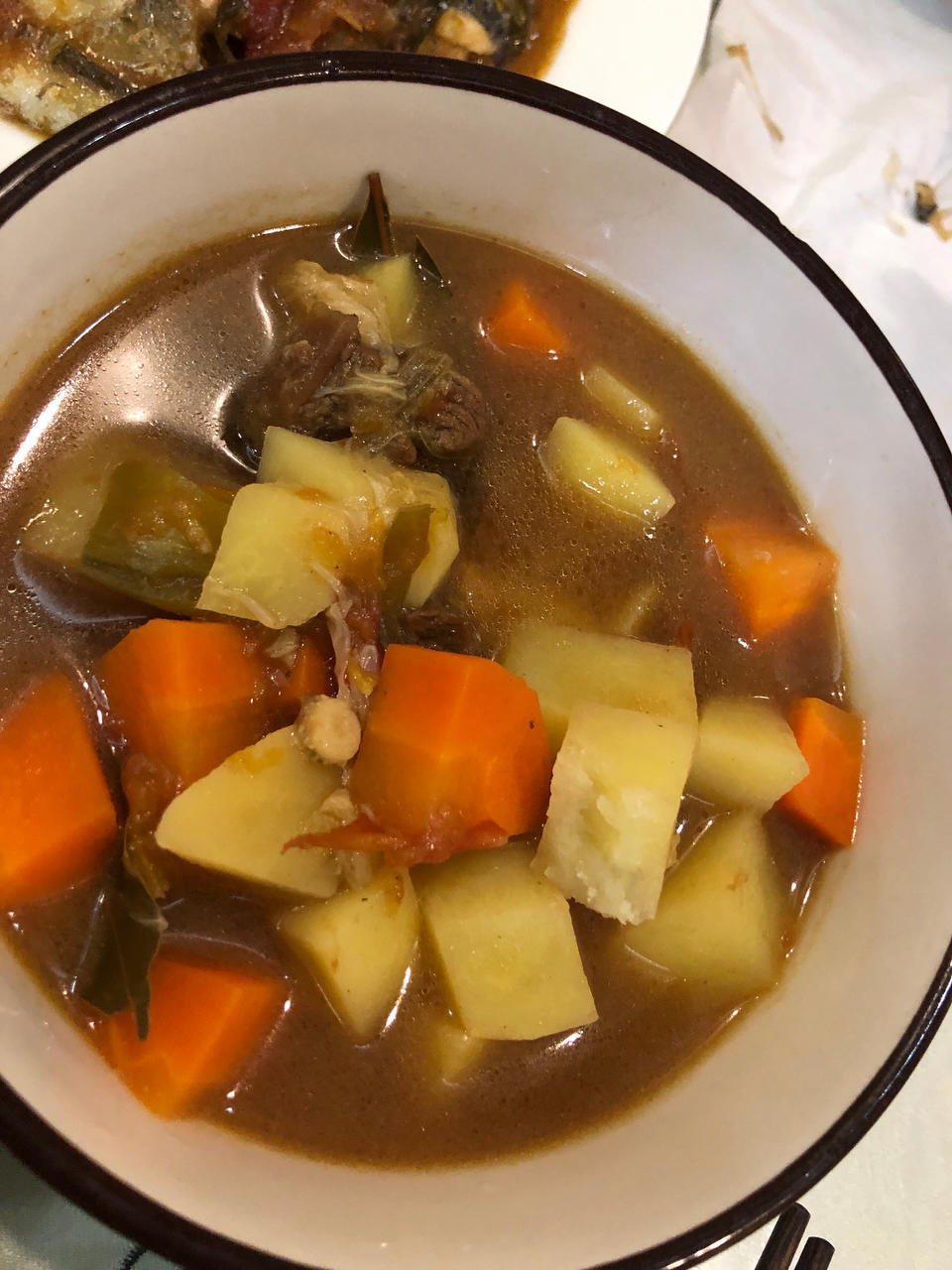 番茄土豆炖牛腩（高压锅版）