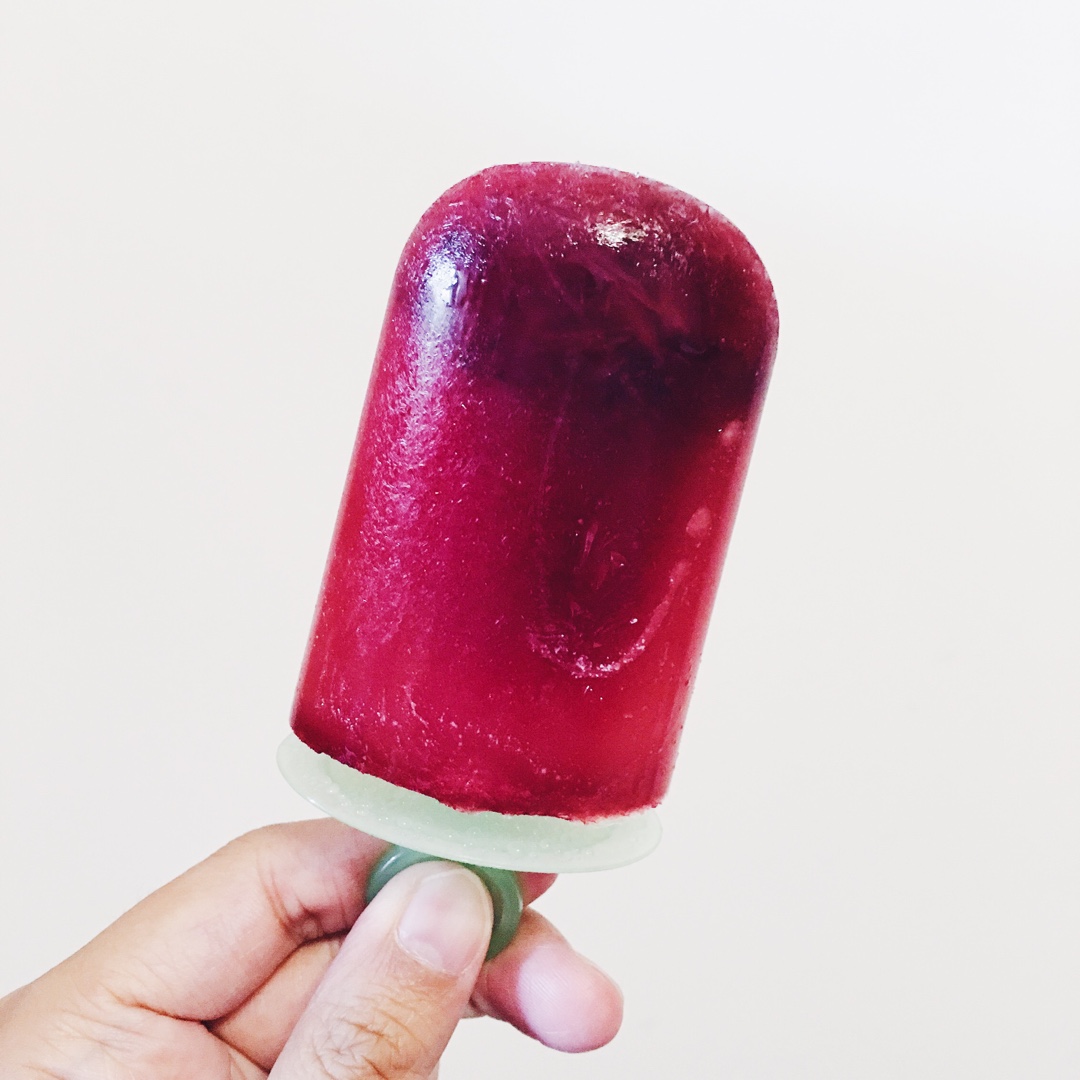 田田的叶做的杨梅冰棒