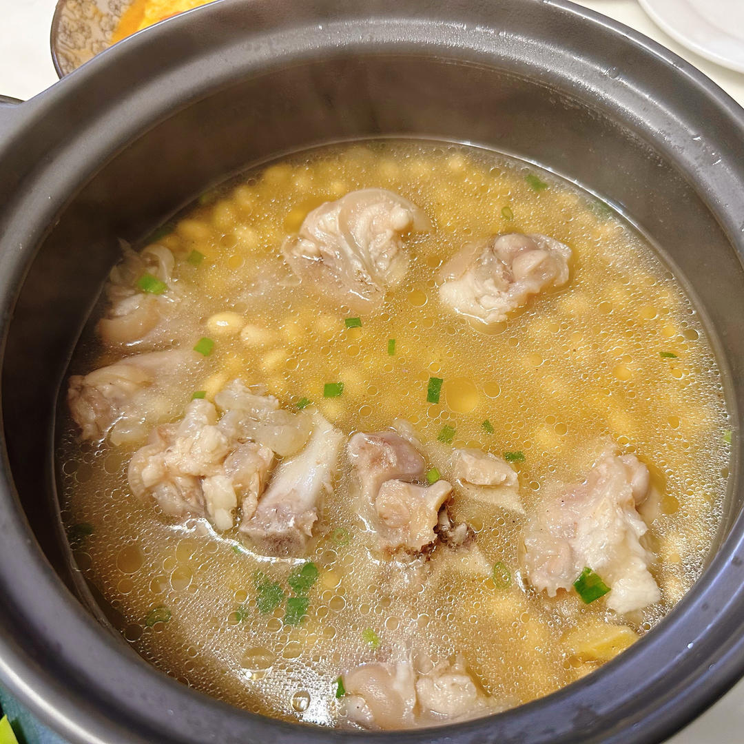 黄豆猪蹄汤高压锅版